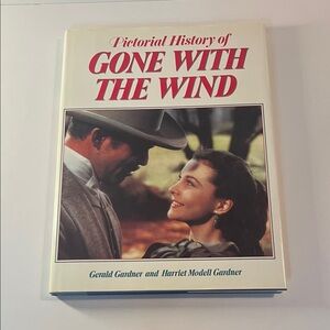 Pictorial History of Gone With The Wind Coffee Table book 1983 Movie Buff